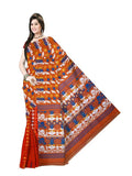 Pradip Fabrics Woven Jamdani Pure Cotton Saree