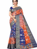 Pradip Fabrics Ethnic Women's Tant Silk Saree