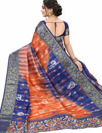 Pradip Fabrics Ethnic Women's Tant Silk Saree