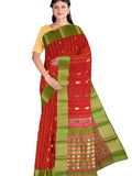 Pradip Fabrics Ethnic Women's Sat Khela Allover Tant Silk Saree 