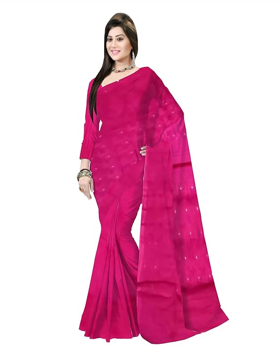 Pradip Fabrics Self Design Bollywood Silk Blend Saree