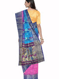Pradip Fabrics Woven Tant Silk Blend Saree
