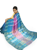 Pradip Fabrics Ethnic Women's Tant Silk Saree