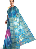 Pradip Fabrics Ethnic Women's Tant Silk Saree