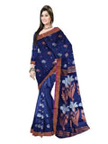 Pradip Fabrics Self Design Handloom Cotton Blend Saree.