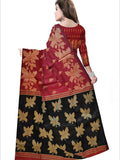 Pradip Fabrics Self Design Handloom Pure Cotton Saree