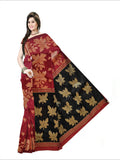Pradip Fabrics Self Design Handloom Pure Cotton Saree