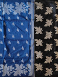 Pradip Fabrics Self Design Handloom Pure Cotton Saree