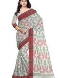 Pradip Fabrics Ethnic Women's Tant Cotton  All Over Dhakai Jamdami Saree