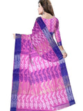 Pradip Fabrics Ethnic Women's Tant Cotton  All Over Dhakai Jamdami Saree