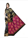 Pradip Fabrics Self Design Handloom Pure Cotton Saree