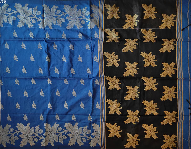 Pradip Fabrics Self Design Handloom Pure Cotton Saree