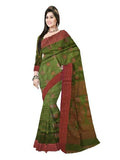 Pradip Fabrics Self Design Handloom Cotton Silk Saree 
