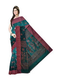 Pradip Fabrics Self Design Handloom Cotton Silk Saree 