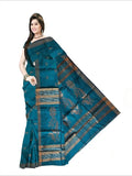 Pradip Fabrics Self Design Handloom Cotton Blend Saree