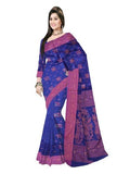 Pradip Fabrics Self Design Handloom Cotton Silk Saree 