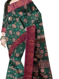 Pradip Fabrics Self Design Handloom Cotton Silk Saree 