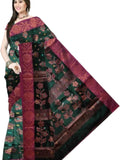 Pradip Fabrics Self Design Handloom Cotton Silk Saree 
