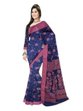 Pradip Fabrics Self Design Handloom Cotton Silk Saree 
