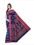 Pradip Fabrics Self Design Handloom Cotton Silk Saree 