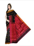 Pradip Fabrics Applique Handloom Cotton Silk Saree