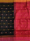 Pradip Fabrics Applique Handloom Cotton Silk Saree