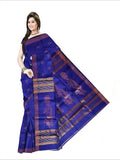 Pradip Fabrics Self Design Handloom Cotton Blend Saree
