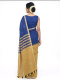 Pradip Fabrics Self Design Handloom Pure Cotton Saree 