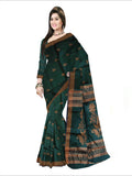 Pradip Fabrics Self Design Handloom Cotton Blend Saree