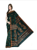 Pradip Fabrics Self Design Handloom Cotton Blend Saree