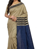 Pradip Fabrics Self Design Handloom Pure Cotton Saree 