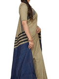Pradip Fabrics Self Design Handloom Pure Cotton Saree 