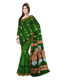 Pradip Fabrics Self Design Handloom Cotton Blend Saree