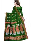 Pradip Fabrics Self Design Handloom Cotton Blend Saree