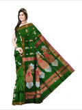 Pradip Fabrics Self Design Handloom Cotton Blend Saree