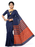 Pradip Fabrics Self Design Handloom Pure Cotton Saree 
