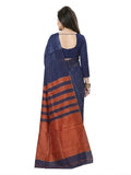 Pradip Fabrics Self Design Handloom Pure Cotton Saree 