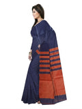 Pradip Fabrics Self Design Handloom Pure Cotton Saree 