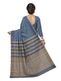 Pradip Fabrics Self Design Handloom Pure Cotton Saree 
