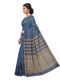 Pradip Fabrics Self Design Handloom Pure Cotton Saree 