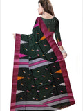 Pradip Fabrics Self Design Handloom Pure Cotton Saree