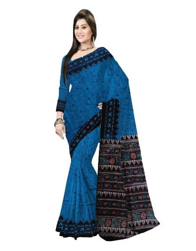 Pradip Fabrics Self Design Handloom Pure Cotton Saree
