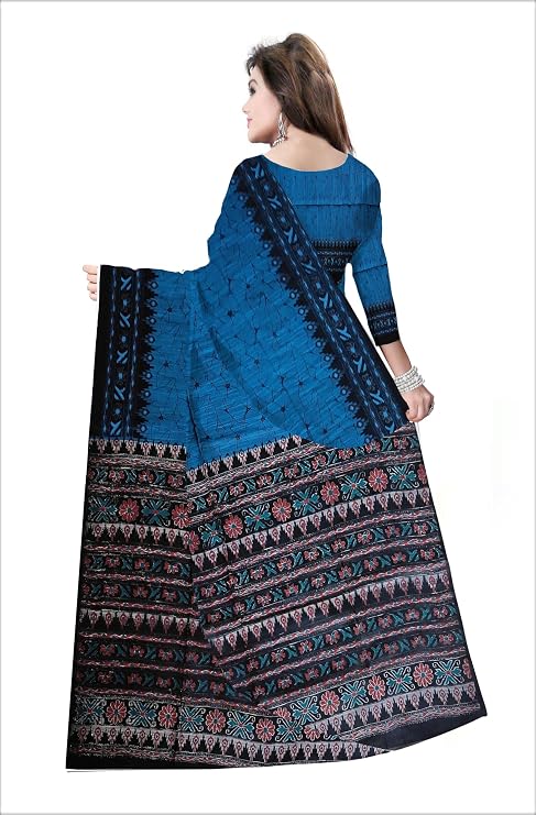 Pradip Fabrics Self Design Handloom Pure Cotton Saree