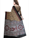 Pradip Fabrics Self Design Handloom Pure Cotton Saree