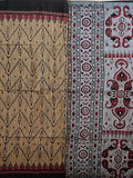 Pradip Fabrics Self Design Handloom Pure Cotton Saree