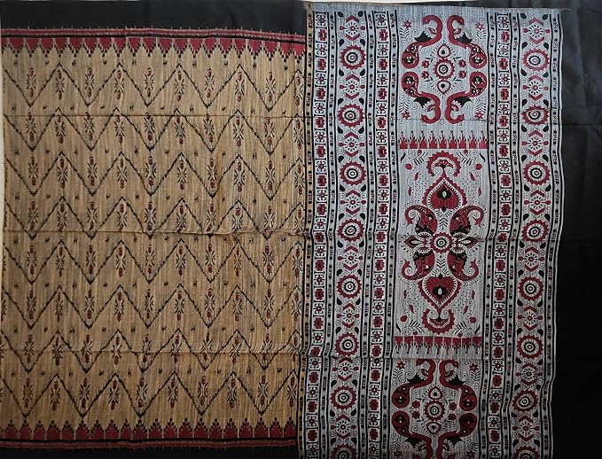 Pradip Fabrics Self Design Handloom Pure Cotton Saree