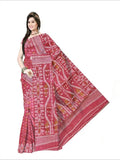 Pradip Fabrics Self Design Handloom Cotton Blend Saree
