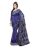 Pradip Fabrics Self Design Handloom Cotton Blend Saree