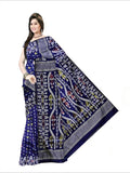 Pradip Fabrics Self Design Handloom Cotton Blend Saree