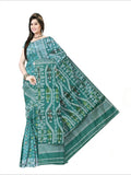 Pradip Fabrics Self Design Handloom Cotton Blend Saree